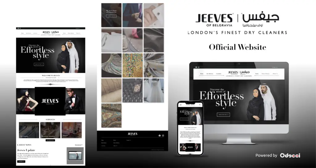 Jeeves Qatar Website